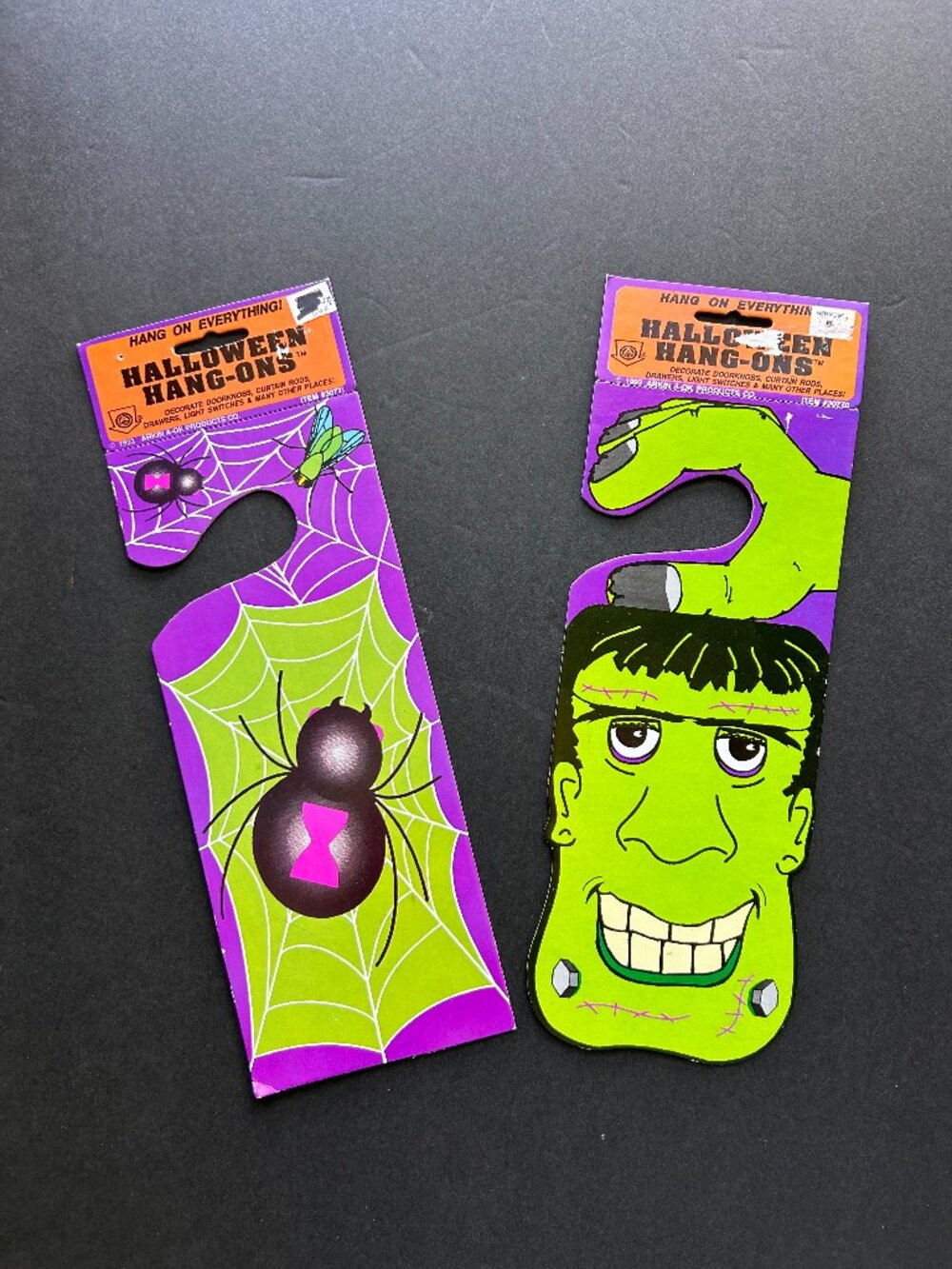 Vintage 1993 Halloween Door Hangs